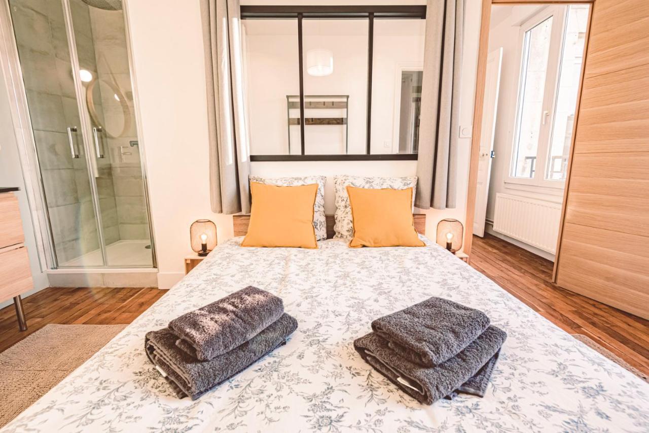 Charme De L'Ancien Pour Cet Appartement Entierement Renove Dans L'Hypercentre De Реймс Екстер'єр фото